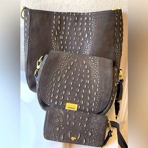 BRAHMIN Eva, Sonny and Suri handbags and wallet set